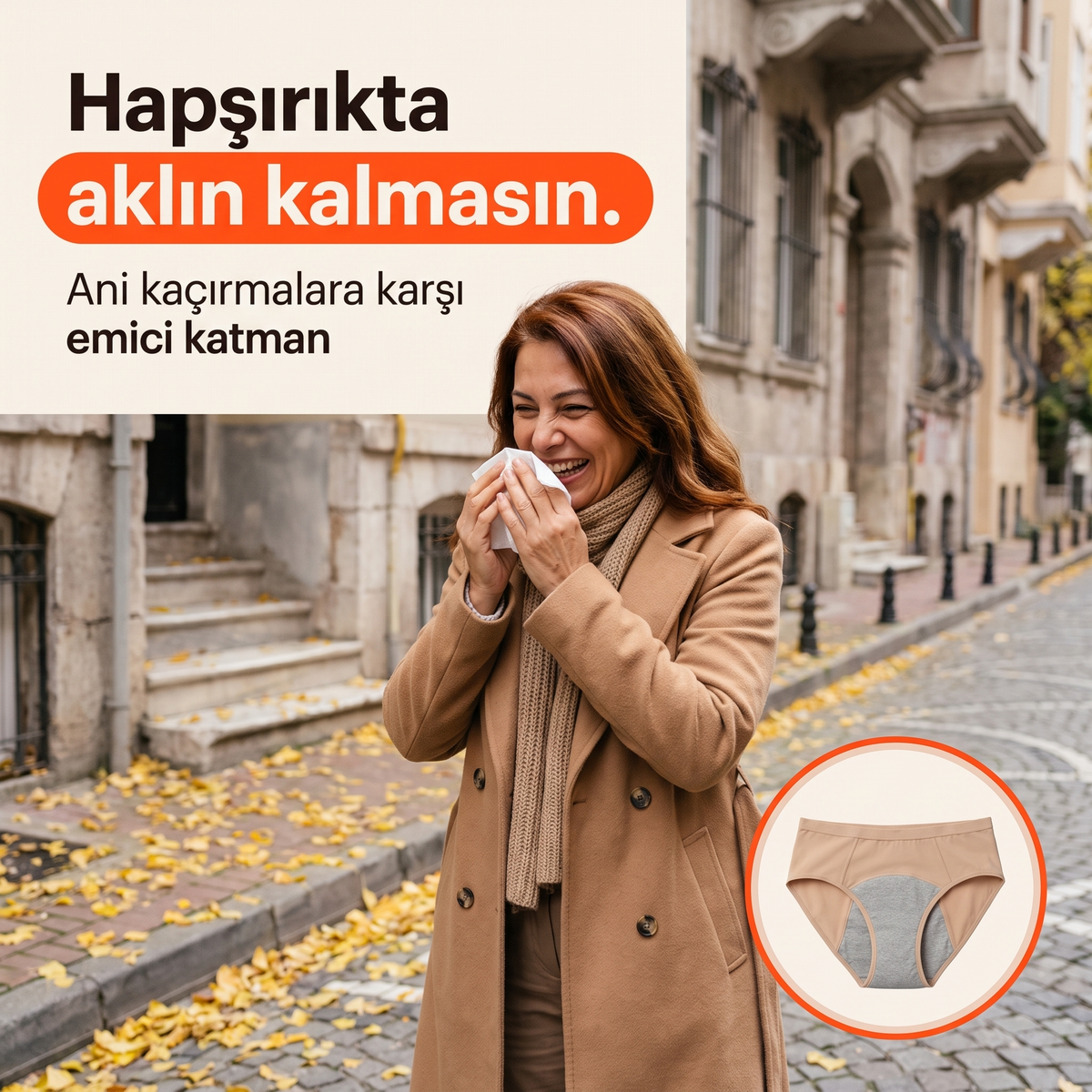 Küçük Kaçırmalara Karşı Emici Külot