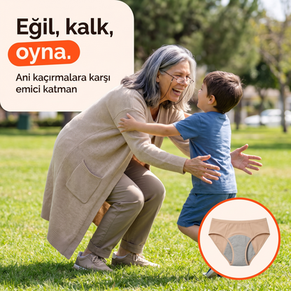 Küçük Kaçırmalara Karşı Emici Külot