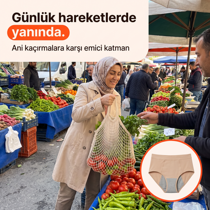 Küçük Kaçırmalara Karşı Emici Külot