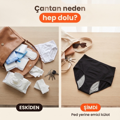 Küçük Kaçırmalara Karşı Emici Külot